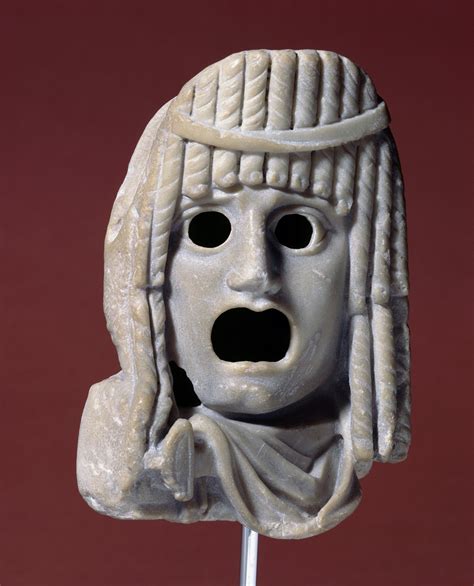 Ancient Greek Theatre Tragedy Masks