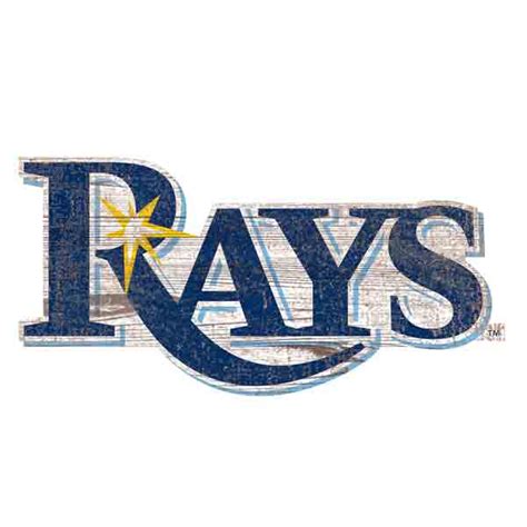 Tampa Bay Rays Logo Sign, Rays Baseball Sign | Sports Wreath Shop