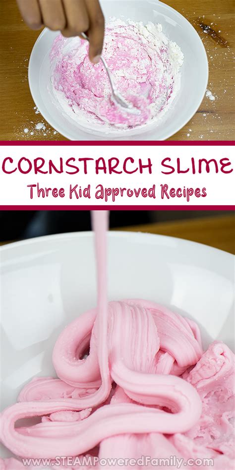 How To Make Cornstarch Slime - 5 Easy Recipes To Make Now!