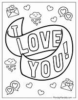 22 I Love You Coloring Pages Free PDF Printables sketch template
