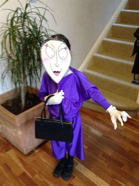 The Grand High Witch , from Roald Dahl's "The Witches" | Roald dahl witches costume, Clever ...