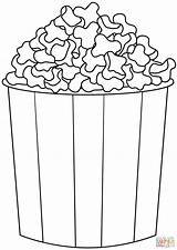 Ausmalbild Popcorn  Ausmalbilder Kostenlos Zum Ausdrucken sketch template