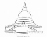 Washington Dc Temple Coloring Page Sketch sketch template