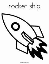 rocket ship Coloring Page  Twisty Noodle sketch template
