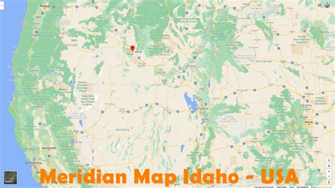 Meridian, Idaho Map