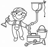 Plumber 2 Coloring Page  Free Printable Pages For Kids sketch template