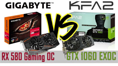 Radeon RX580 vs Nvidia GTX1060 Side by side Comparison | a Budget ...