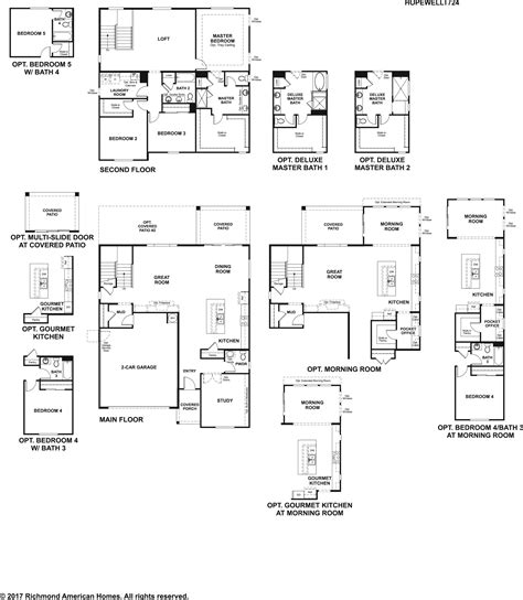 Richmond American Homes Floor Plans Arizona