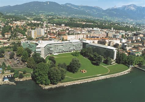 Aerial shot of Nestle Headquarters and Vevey | Nestlé | Flickr