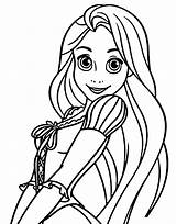 Rapunzel Coloring Pages  For Kids And Adults sketch template