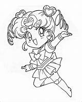 Sailor Chibi Moon Coloring Pages  ColoringBay sketch template