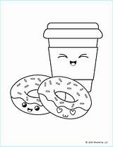 11 Free Printable Donut Coloring Pages  Mombrite sketch template