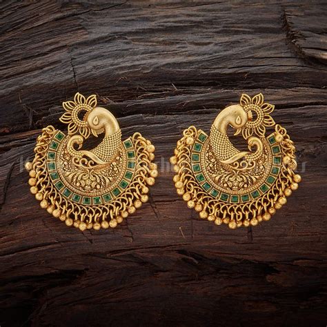 20+ Spectacular Antique Earrings Designs & Where To Shop Them • South India Jewels