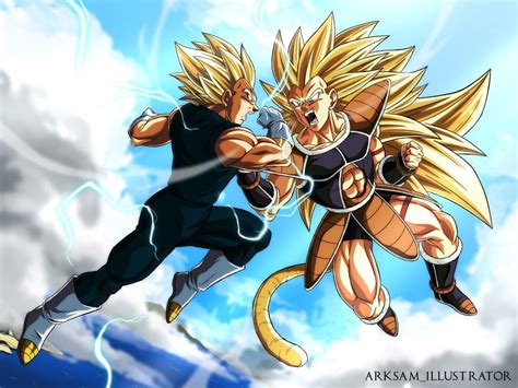 Vegeta vs raditz By: Arksam Z Wallpaper, Dragon Ball Wallpaper Iphone ...