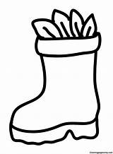 50 Boots Coloring Pages  ColoringPagesOnlycom sketch template