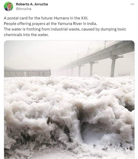 Old Pictures of Yamuna River Pollution Getting Viral as Recent? Read ...