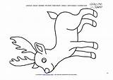 Caribou Coloring Page Pages sketch template