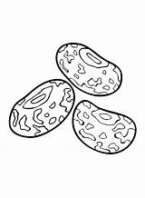 Beans Coloring Page sketch template