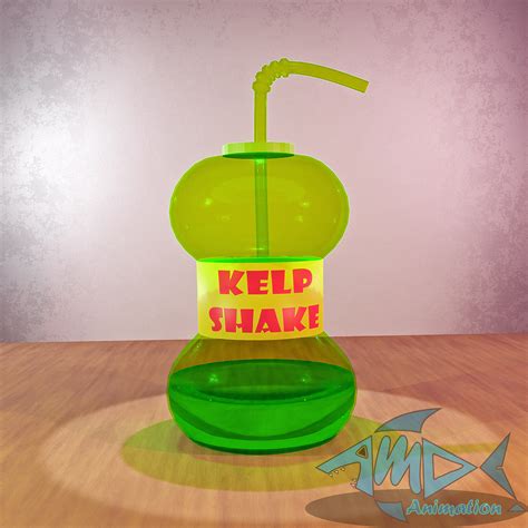 ArtStation - Kelp shake Spongebob squarepants