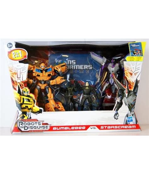 Transformers - Prime - Bumblebee VS Starscream - includes EXCLUSIVE ...