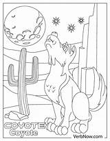 Free COYOTE Coloring Pages For Download Printable PDF sketch template