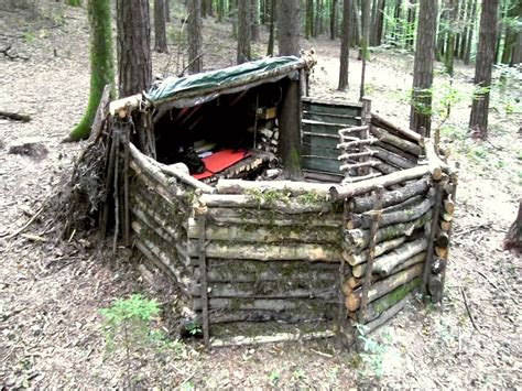 Nice DIY Shelter and Hunting Camp | The Homestead Survival | Survival shelter, Wilderness ...