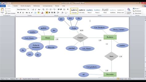 Modelo Entidad Relación explicando paso a paso - YouTube