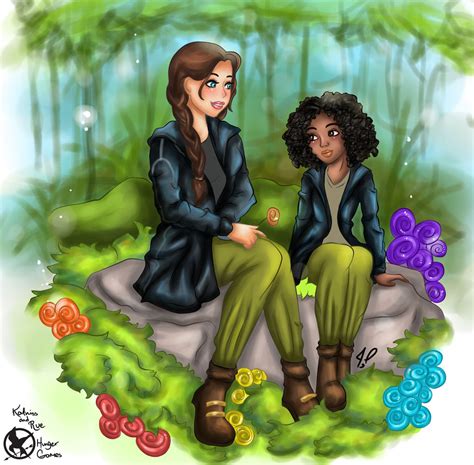 Hunger Games Katniss and Rue commission by JamilSC11 on DeviantArt