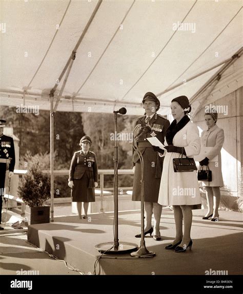 Princess Margaret October 1967 and Dame Margot Turner opening the Army ...