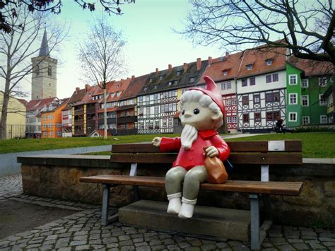 Der Sandmann, Erfurt, die Rathausbrücke, Krämerbrücke & der Birnbaum ...