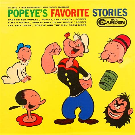 Jack Mercer as Himself – and Popeye – on Records