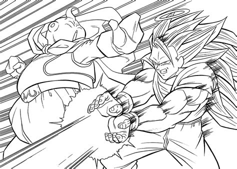 Dibujos de Goku para colorear e imprimir– ColoringOnly.Com