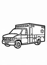 Ambulance Coloring Pages Printable For Free Download sketch template