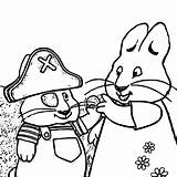 Max And Ruby Pirate Coloring Page  Wecoloringpagecom sketch template