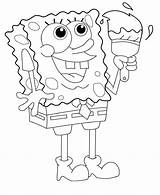 Spongebob Color Pages Printable sketch template