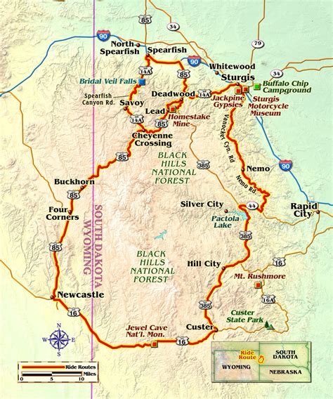 Westward Expansion Map Black Hills Map Easy - Bryan Heak1940