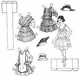 Mostly Paper Dolls Too  dolls Vintage paper sketch template