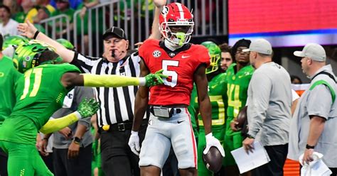 Georgia WR AD Mitchell adds to practice work load per Kirby Smart