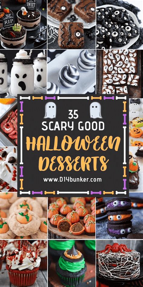 35 Easy Halloween Desserts That're Scary Good | Halloween desserts easy, Halloween desserts ...