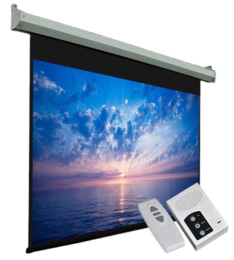 Projector Screen 150 inch Electric Mortorised 8x10 Feet 4:3MW Speed-X