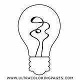 Light Bulb Coloring Page  Free light bulb For Kids sketch template