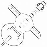 Cello coloring page  ColouringPages sketch template