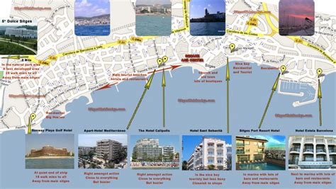 Sitges Hotel Map - Sitges • mappery