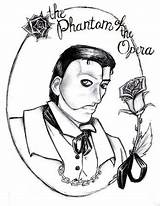 Phantom Of The Opera Coloring Pages sketch template