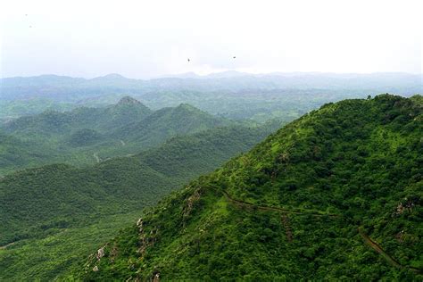 The Aravalli Range, an eroded stub of ancient mountains, is the oldest range of fold mountains ...