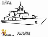 Navy Ships Coloring Pages Kids Sketch Page sketch template