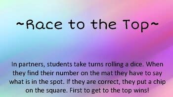 Race to the Top by Colton Kinder Crew | TPT