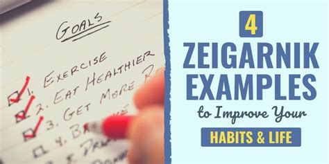 4 Zeigarnik Examples to Improve Your Habits & Life