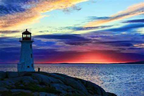 Peggy's Cove Lighthouse is almst a sybol of Nov Scotia - Travelways