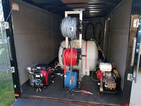 Pressure Washing trailer setup | Diy pressure washing, Pressure washing business, Pressure washing